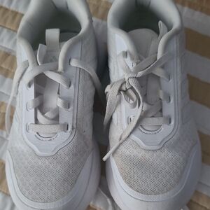 adidas Kids White Mesh Sneakers